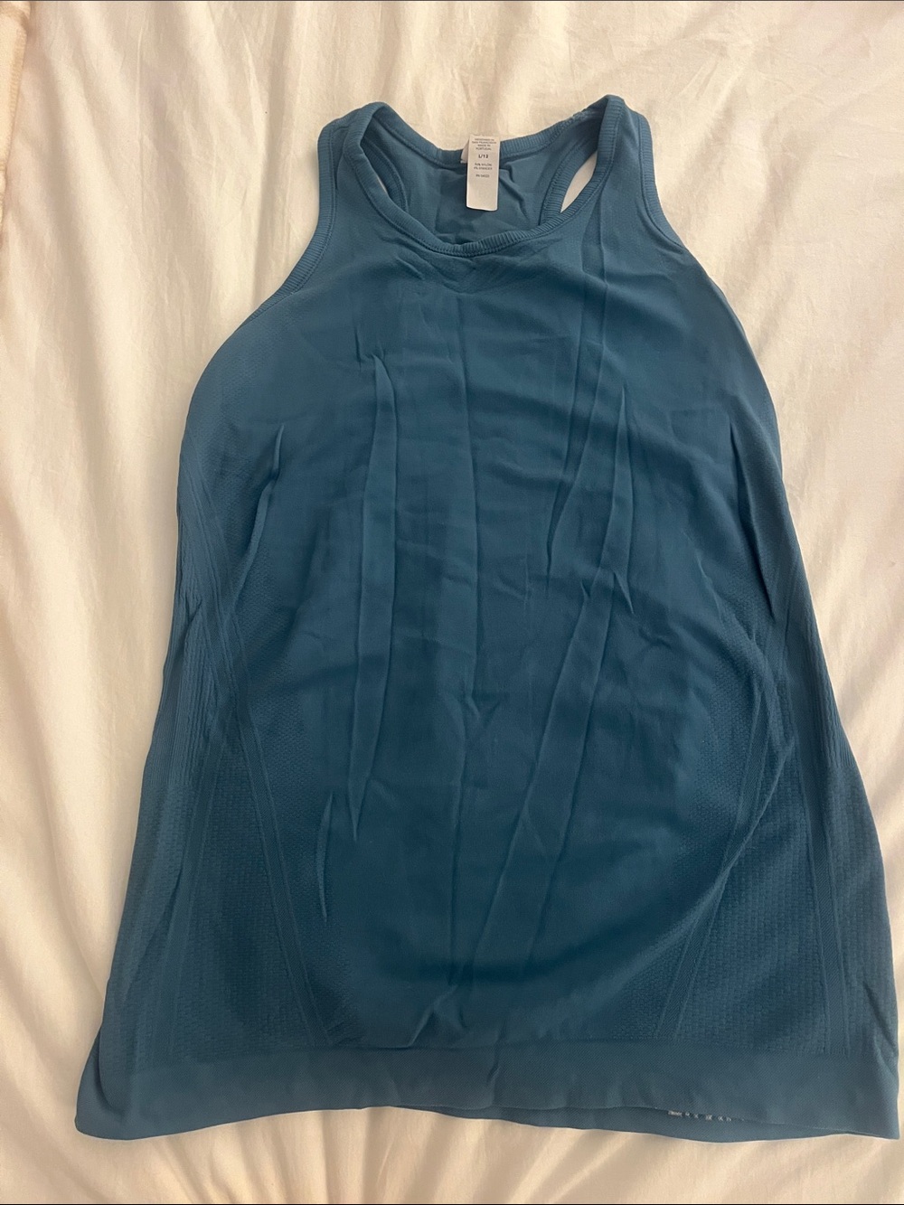 Athleta Girl Teal Racerback Athletic Tank Top